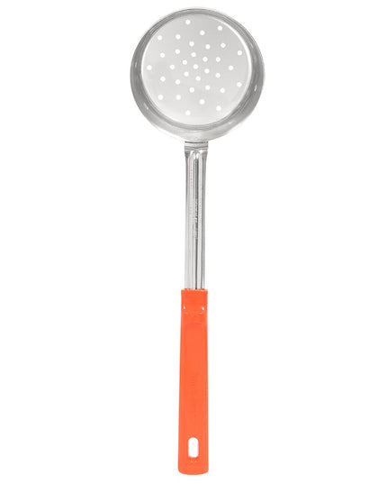 Thìa Có Lỗ Vollrath 62180 236 ml Tay Cầm Nhựa Poly Cam Thép Không Gỉ