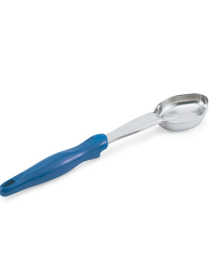 Thìa Múc Oval Trơn Vollrath 6412230 59 ml Tay Cầm Nylon Xanh Dương Cao Cấp Thép Không Gỉ