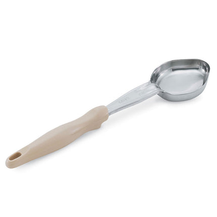 Thìa Múc Oval Trơn Vollrath 6412335 89 ml Tay Cầm Nylon Ngà Cao Cấp Thép Không Gỉ