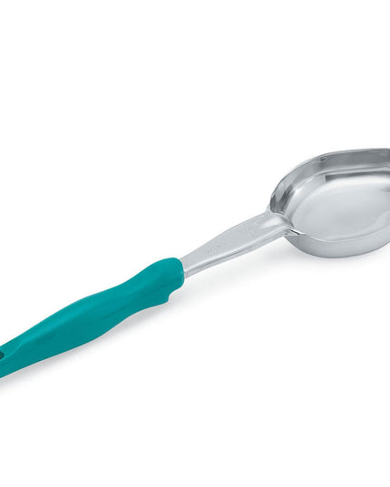 Thìa Múc Oval Đặc Vollrath 6412655 177 ml Tay Cầm Nylon Xanh Mòng Két Thép Không Gỉ