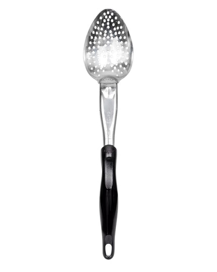 Thìa Có Lỗ Hạng Nặng Vollrath 64132 Tay Cầm Nylon Đen 35.6 cm