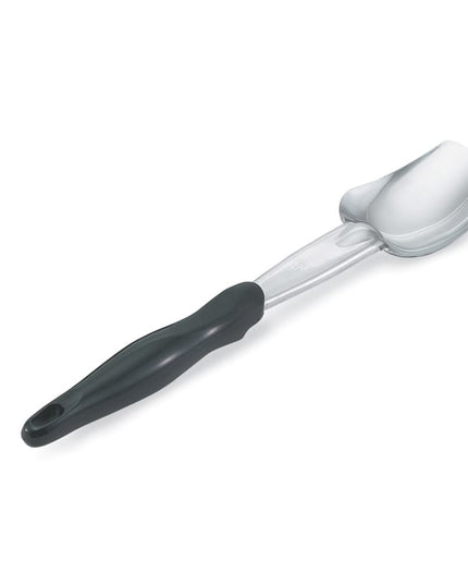 Thìa Đặc 3 Cạnh Hạng Nặng Vollrath 64136 35.6 cm Tay Cầm Nylon Đen