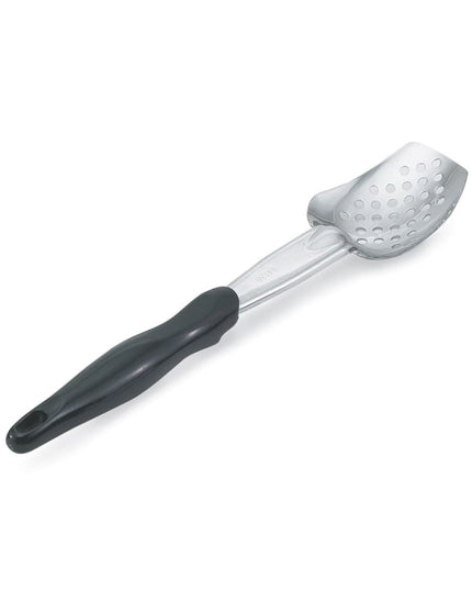 Thìa Có Lỗ 3 Cạnh Hạng Nặng Vollrath 64138 35.6 cm Tay Cầm Nylon Đen