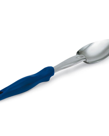 Thìa Đặc Hạng Nặng Vollrath 6414030 35.6 cm Tay Cầm Nylon Xanh Dương