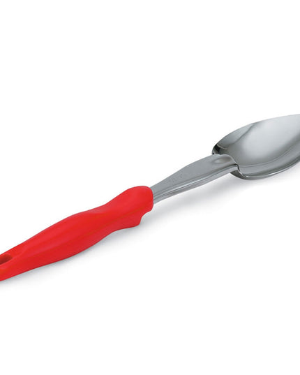 Thìa Đặc Hạng Nặng Vollrath 6414040 35.6 cm Tay Cầm Nylon Đỏ