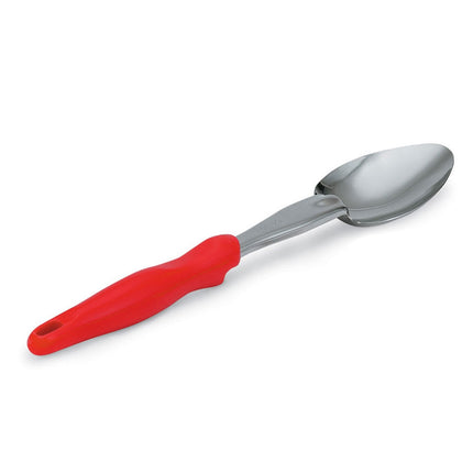 Thìa Đặc Hạng Nặng Vollrath 6414040 35.6 cm Tay Cầm Nylon Đỏ