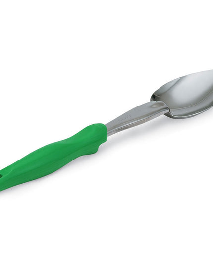 Thìa Đặc Hạng Nặng Vollrath 6414070 35.6 cm Tay Cầm Nylon Xanh Lá