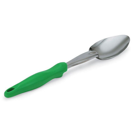 Thìa Đặc Hạng Nặng Vollrath 6414070 35.6 cm Tay Cầm Nylon Xanh Lá