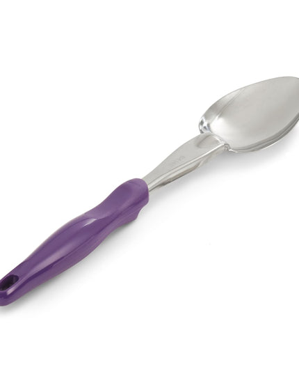 Thìa Múc Đặc Vollrath 6414080 35.6 cm Tay Cầm Công Thái Học Tím Thép Không Gỉ