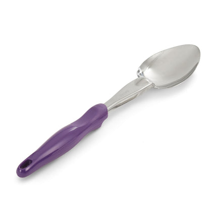 Thìa Múc Đặc Vollrath 6414080 35.6 cm Tay Cầm Công Thái Học Tím Thép Không Gỉ