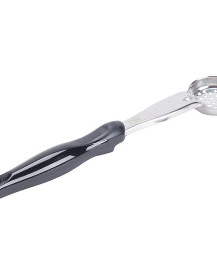 Thìa Chia Phần Tròn Có Lỗ Vollrath 6432120 30 ml - Tay Cầm Nylon Màu Đen, Cao Cấp, Thép Không Gỉ