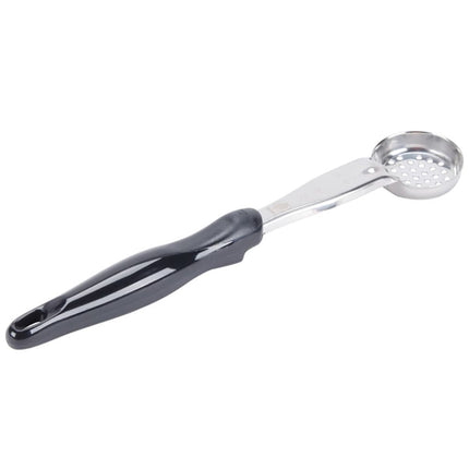 Thìa Chia Phần Tròn Có Lỗ Vollrath 6432120 30 ml - Tay Cầm Nylon Màu Đen, Cao Cấp, Thép Không Gỉ