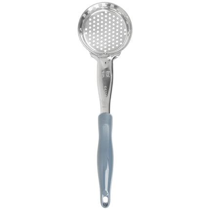 Thìa Múc Tròn Có Lỗ Vollrath 6432445 118 ml Tay Cầm Nylon Xám Thép Không Gỉ
