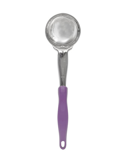 Muỗng Múc Không Lỗ Vollrath 6433480 33 cm Tay Cầm Tím Thép Không Gỉ