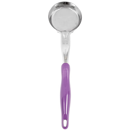 Thìa Chia Phần Đặc Vollrath 6433580 34.3 cm - Tay Cầm Màu Tím, Thép Không Gỉ