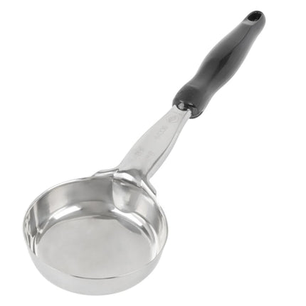 Muỗng Múc Tròn Không Lỗ Vollrath 6433620 177 ml Tay Cầm Nylon Đen Hạng Nặng Thép Không Gỉ