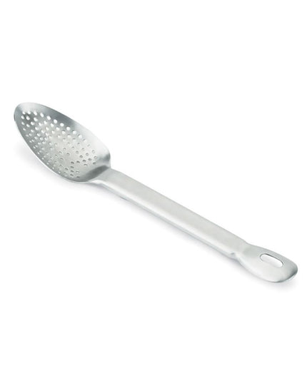 Thìa Dội Hạng Nặng Có Lỗ Vollrath 64407 Thép Không Gỉ Hoàn Thiện Mờ 39.4 cm