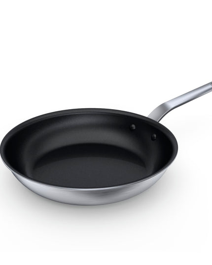Chảo Rán Nhôm Chống Dính Vollrath 671414 Wear-Ever® 35.6 cm Tay Cầm Kim Loại Đặc