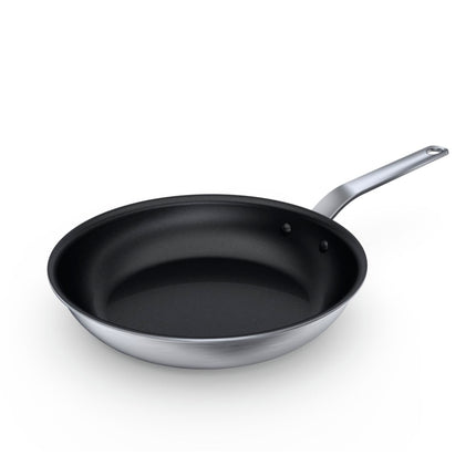 Chảo Rán Nhôm Chống Dính Vollrath 671414 Wear-Ever® 35.6 cm Tay Cầm Kim Loại Đặc