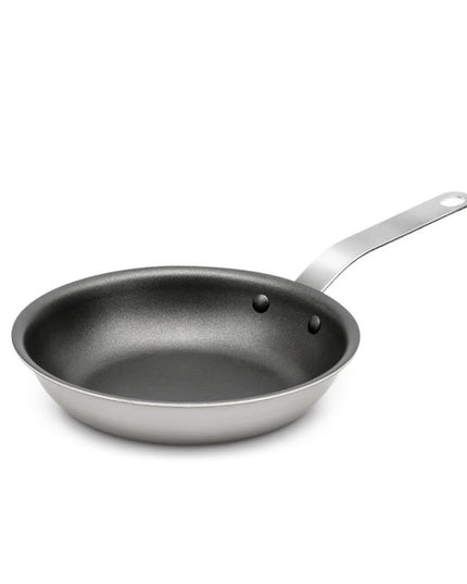 Chảo Rán Thép Không Gỉ Chống Dính Vollrath 691410 Tribute® 25.4 cm Tay Cầm Kim Loại Đặc - Dùng Cho Bếp Từ