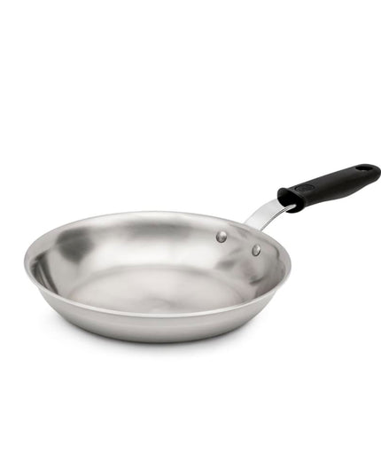 Chảo Rán Thép Không Gỉ Vollrath 692107 Tribute® 17.8 cm Tay Silicone Rỗng - Dùng Cho Bếp Từ