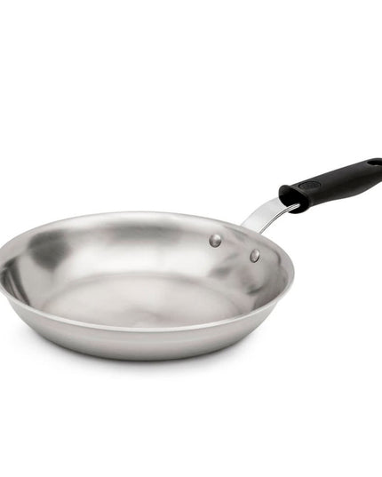Chảo Rán Thép Không Gỉ Vollrath 692110 Tribute® 25.4 cm Tay Cầm Silicone Rỗng - Dùng Cho Bếp Từ