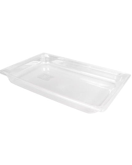 Khay Đựng Thực Phẩm Vollrath 8002410 Kích Thước Đầy Đủ Sâu 6.35 cm Chịu Nhiệt Thấp Nhựa Trong