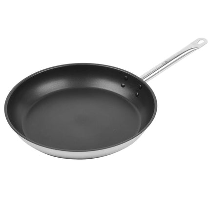 Chảo Rán Vollrath N3812 Optio™ Thép Chống Dính 31.8 cm Tay Cầm Kim Loại Rỗng - Dùng Cho Bếp Từ