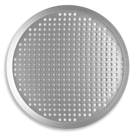 Khay Pizza Tròn Siêu Đục Lỗ Vollrath PC14XPCC 35.6 cm Nhôm