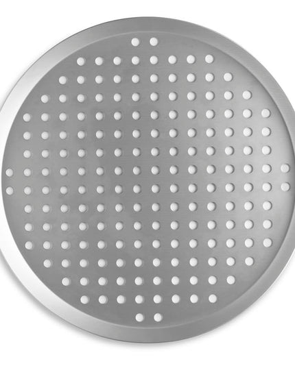 Khay Pizza Tròn Đục Lỗ Vollrath PC18PCC 45.7 cm Nhôm