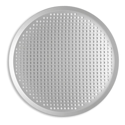Khay Pizza Tròn Đục Lỗ Nhiều Vollrath PC18XPCC 45.7 cm Nhôm