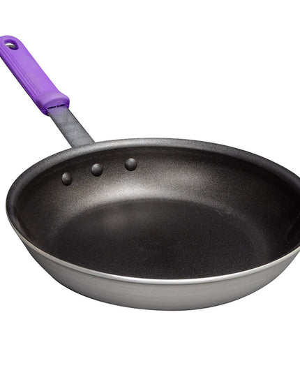 Chảo Rán Vollrath T401080 Wear-Ever® Nhôm 25.4 cm Tay Cầm Silicone Đặc