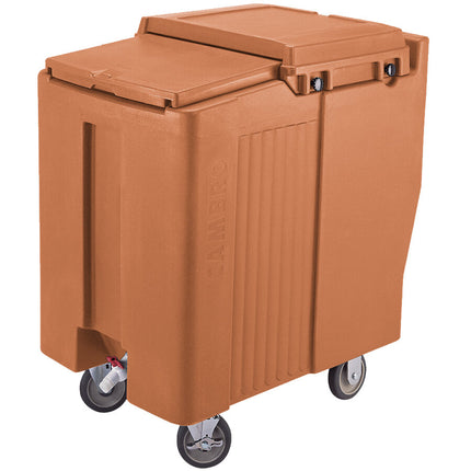 Thùng đá di động Cambro ICS125T157 SlidingLid™ màu be - sức chứa 56,7 kg mẫu cao