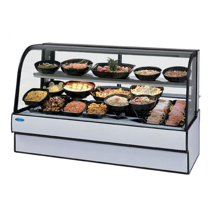 Tủ trưng bày deli kính cong làm lạnh Federal Industries CGR3648CD 91 cm