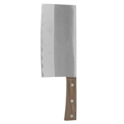 Dao chặt kiểu Á Thunder Group thép không gỉ cán gỗ tán đinh 18 cm