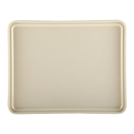 Nắp hộp bento nhựa melamine hai màu mun và cát Elite Global Solutions JWL11852T Karma 29 x 22 cm