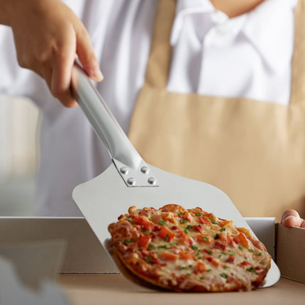 Xẻng xúc pizza nhôm Winco 17 x 23 cm cán 28 cm