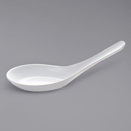 Muỗng súp melamine trắng Elite Global Solutions Karma 020-3 14 cm - Vỉ 6 cái