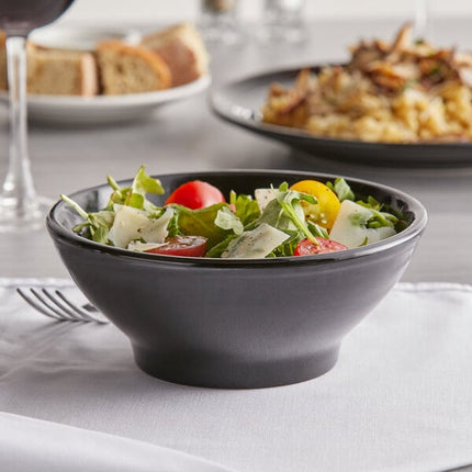 Tô sứ đen menudo / salad Tuxton BBB-2508 739 ml - Thùng 12 cái