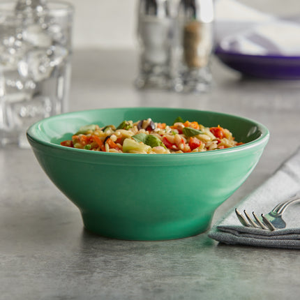 Tô sứ menudo / salad màu ngò Tuxton BTB-2508 25 oz (739 ml) - Thùng 12 cái