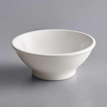 Tô sứ Tuxton BWB-2508 trắng 739 ml đựng menudo / salad - Thùng 12 cái