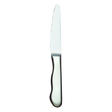 Dao Bít Tết Libbey 195 2492 25.4 cm Đầu Tròn Tay Rỗng Thép Không Gỉ Kiểu Baron Radiant
