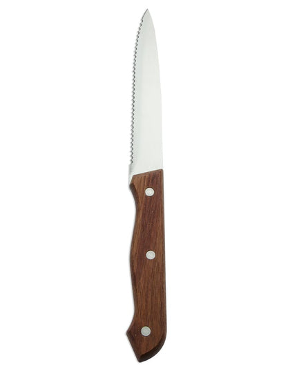 Dao Steak Libbey 200 1632 23.5cm Cán Gỗ Đầu Nhọn