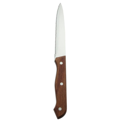 Dao Steak Libbey 200 1632 23.5cm Cán Gỗ Đầu Nhọn