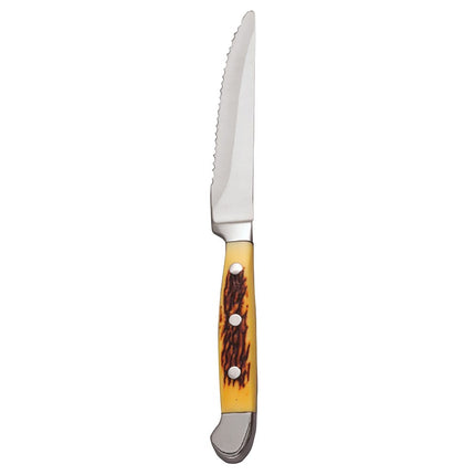 Dao Steak Libbey 201 2522 22.9 cm Full Tang Cán Pom Vàng