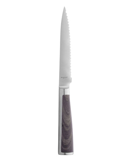 Dao Steak Răng Cưa Frontier Libbey 2012832 23.5cm Cán Nâu