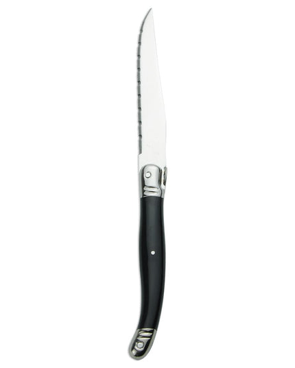 Dao Steak Libbey 201 2882 23.2cm Cán Nhựa Đen Đầu Nhọn EuroStyle