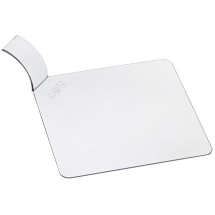 Khay trưng bày bánh Solia PS32251 7,9 cm trong suốt vuông đĩa trưng bày bánh - Thùng 1.000 cái