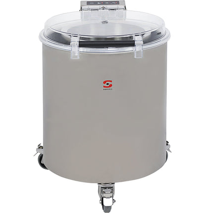 Máy quay ráo rau salad điện inox Sammic ES-100 38 lít - 3/4 HP