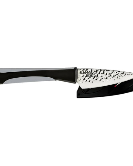 Dao Gọt Shun AB7068 8.9 cm Cán Mềm Đen Lưỡi Thép Không Gỉ
